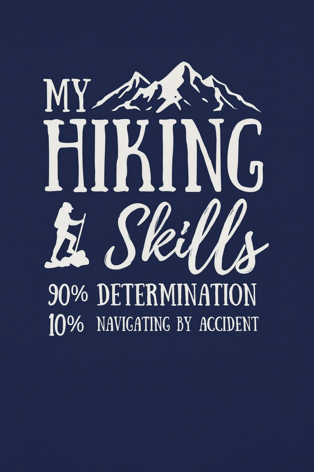 Hiking Skills T-shirt (Black)