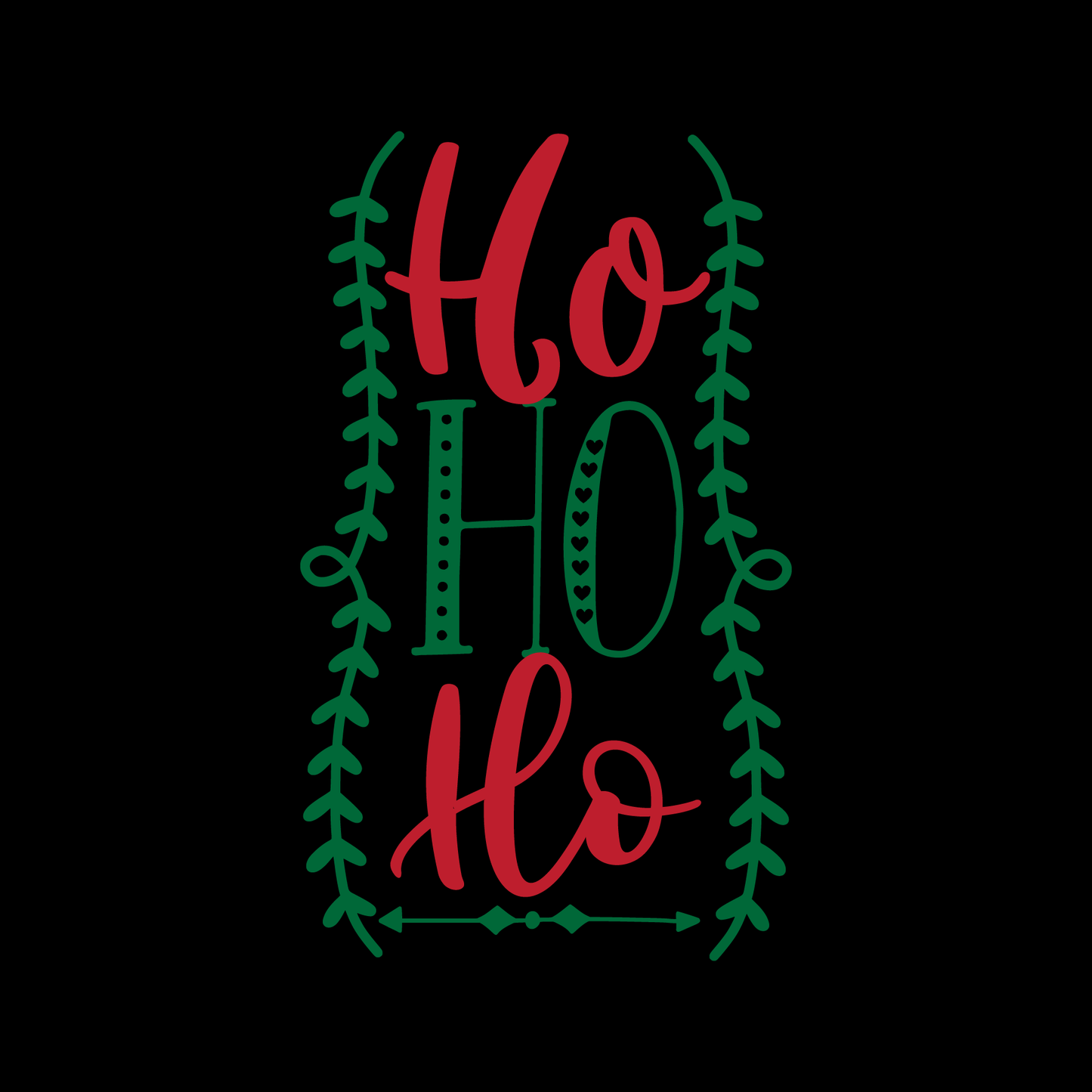 Festive Holiday T-shirt Design (White)