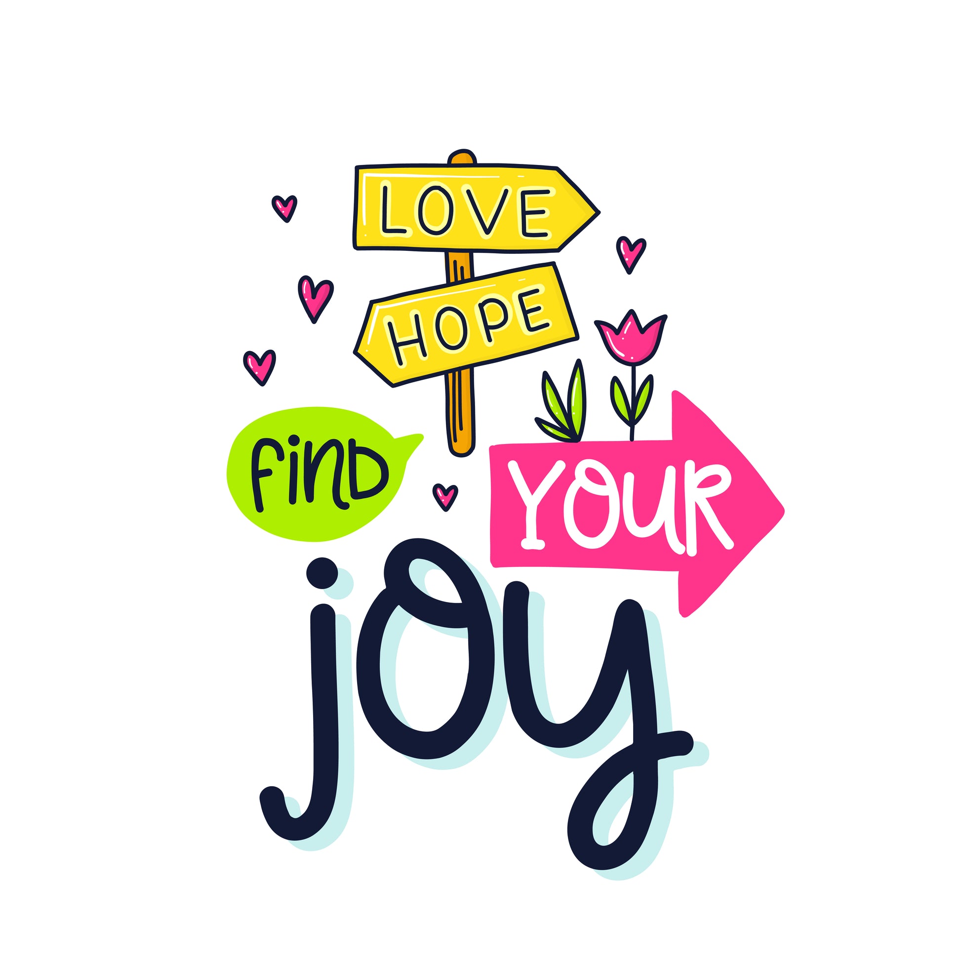 Find Your Joy T-shirt (White)