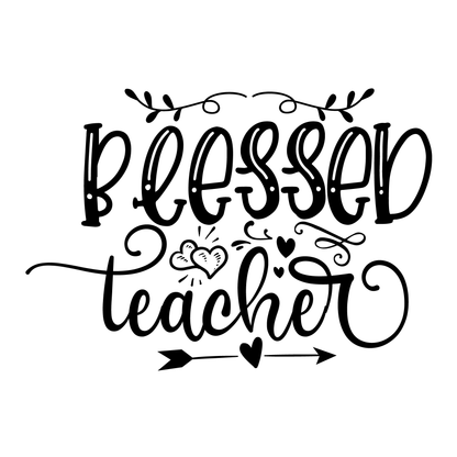 Blessed Teacher- Tee (White)