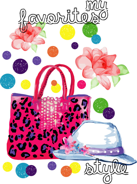 My Favorites Style T-shirt (White)