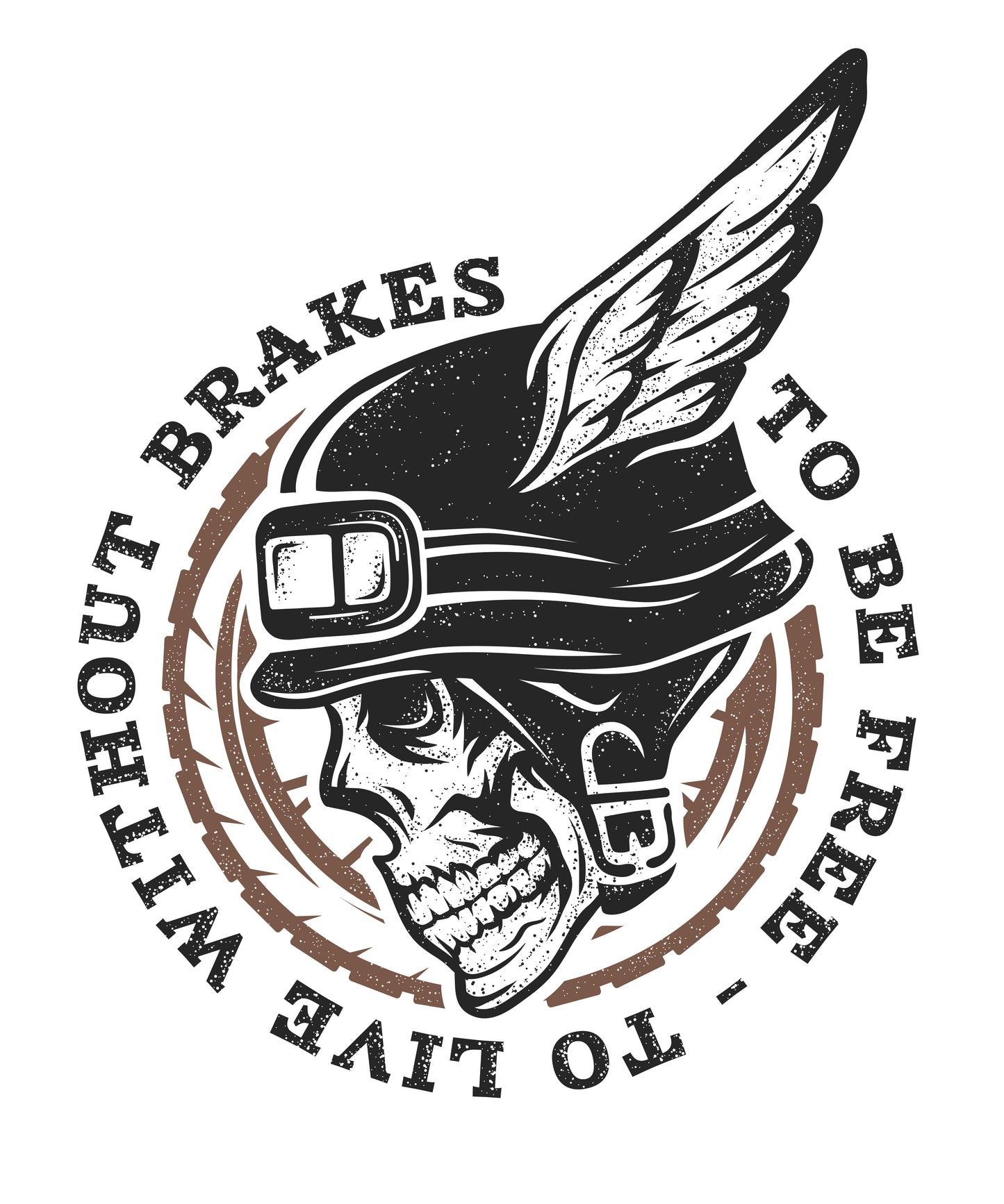 Skull Rider Graphic Tee (Black)