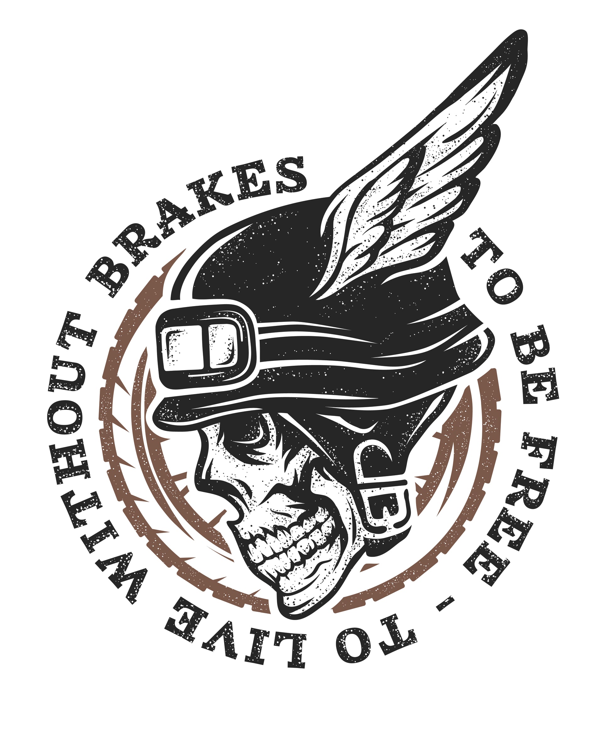 Skull Rider Graphic Tee (Black)