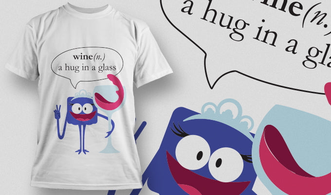 Wine Definition Graphic Tee (White)