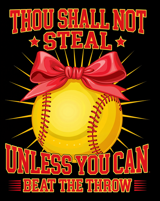 Funny Softball Saying T-shirt