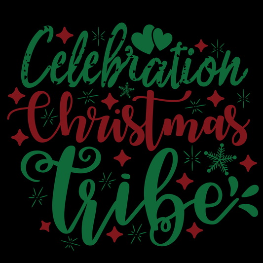 Celebrate Christmas With Your Tribe (White)