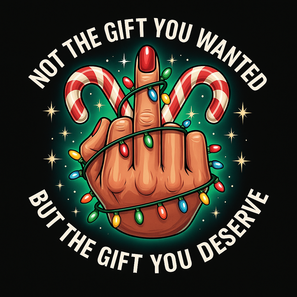 Unique Holiday Gift T-shirt (White)