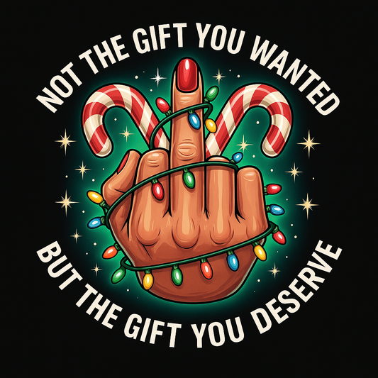 Unique Holiday Gift T-shirt (White)