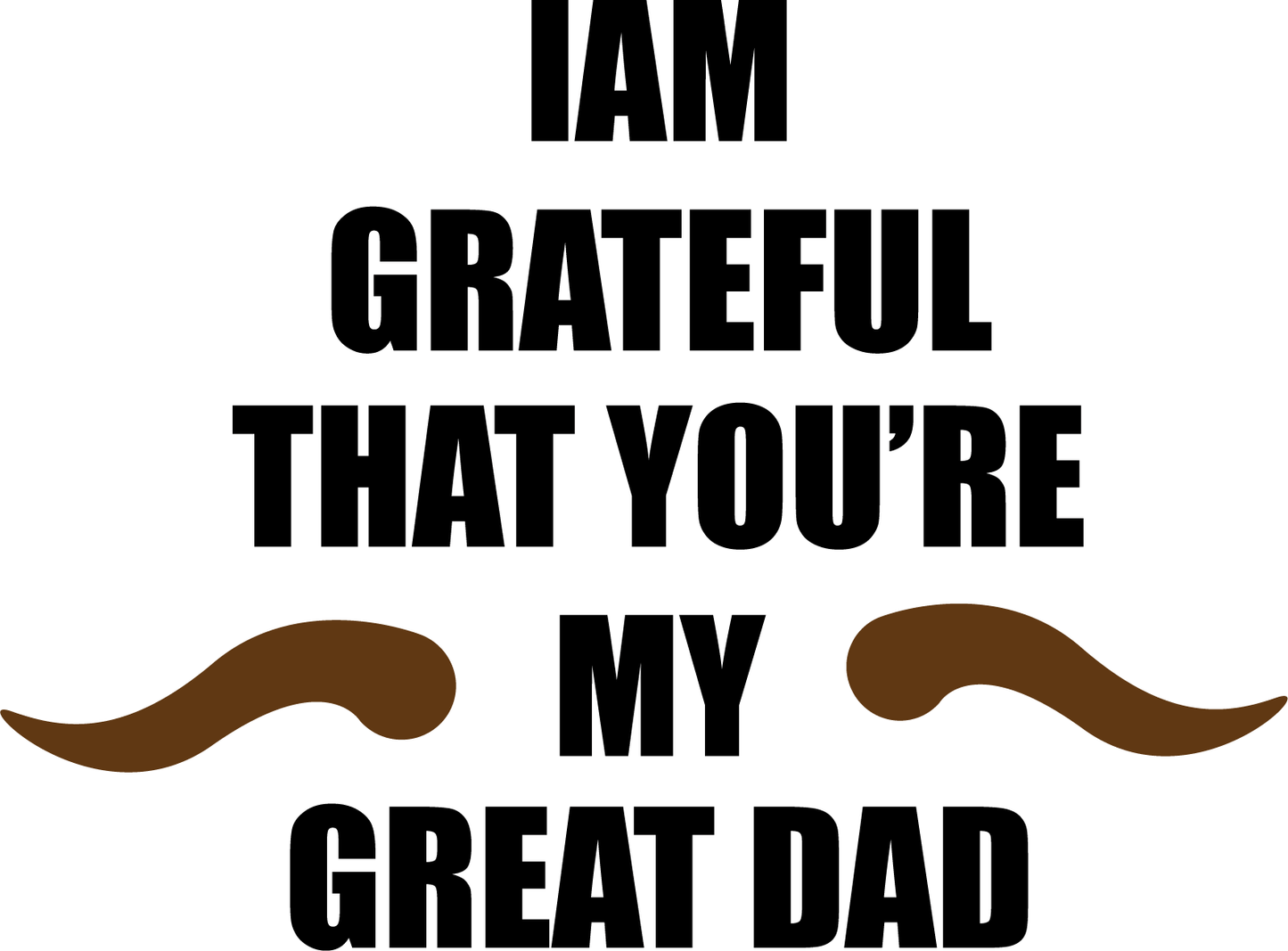 Grateful Dad T-shirt (White)