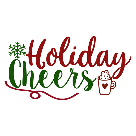 Holiday Cheers T-shirt (White)