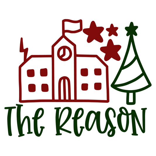 Holiday Spirit T-shirt Design (White)
