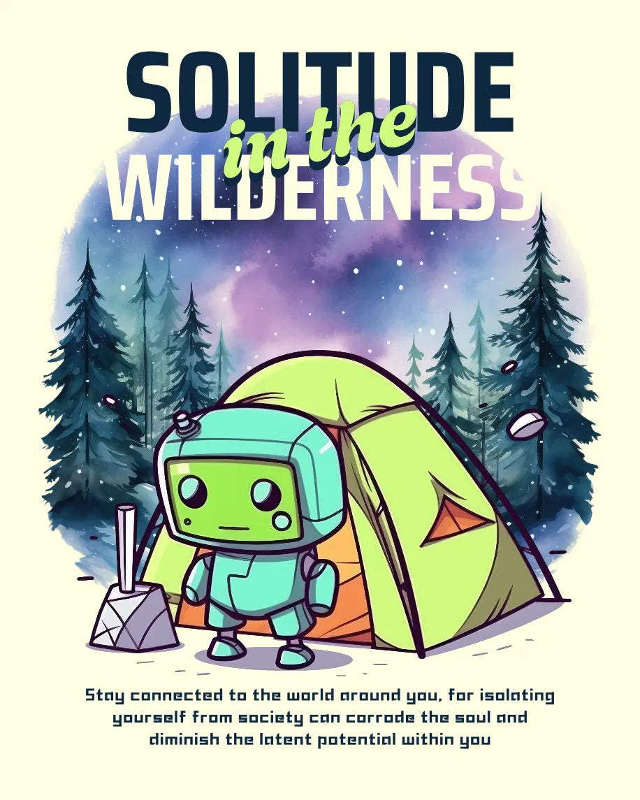 Solitude In The Wilderness T-shirt
