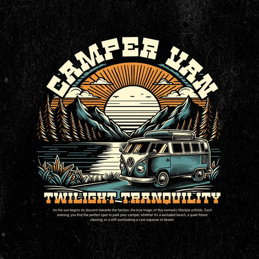Camper Van Adventure T-shirt