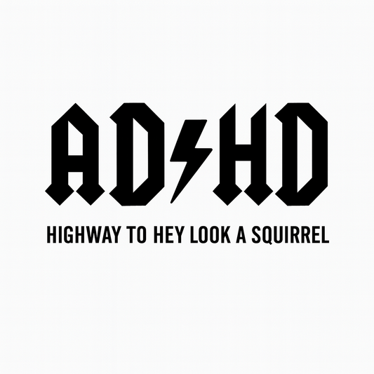 Adhd Highway Tee (White)