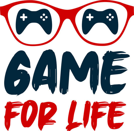 Game For Life (White)