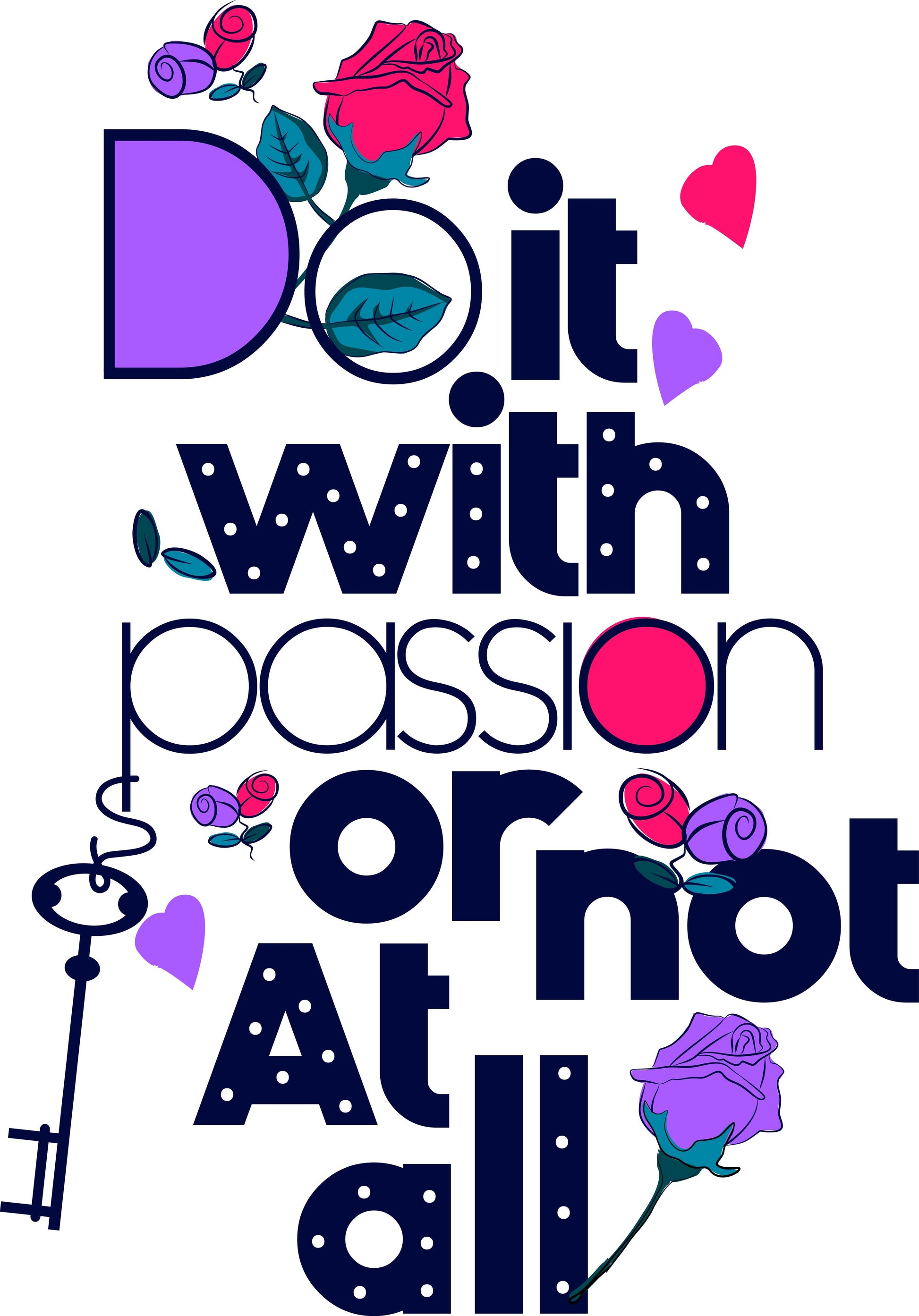 Passionate Statement T-shirt (Black)