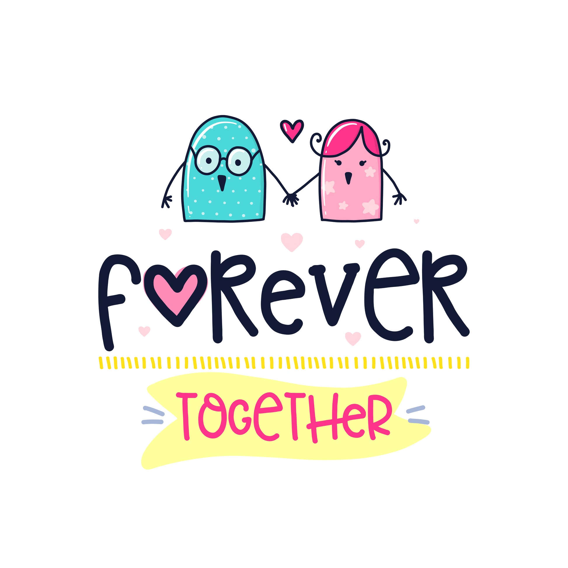 Forever Together T-shirt (White)