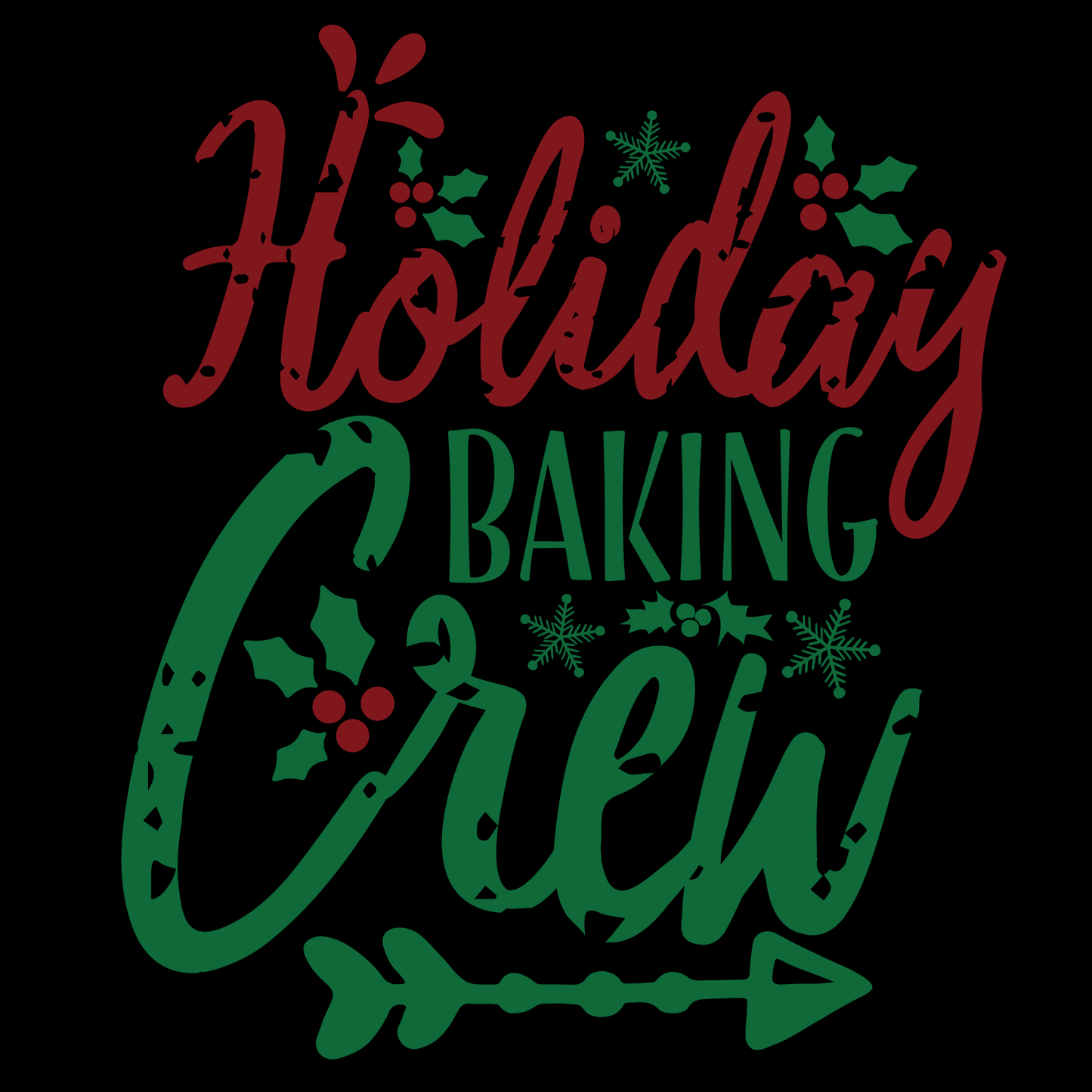 Holiday Baking Crew T-shirt (White)