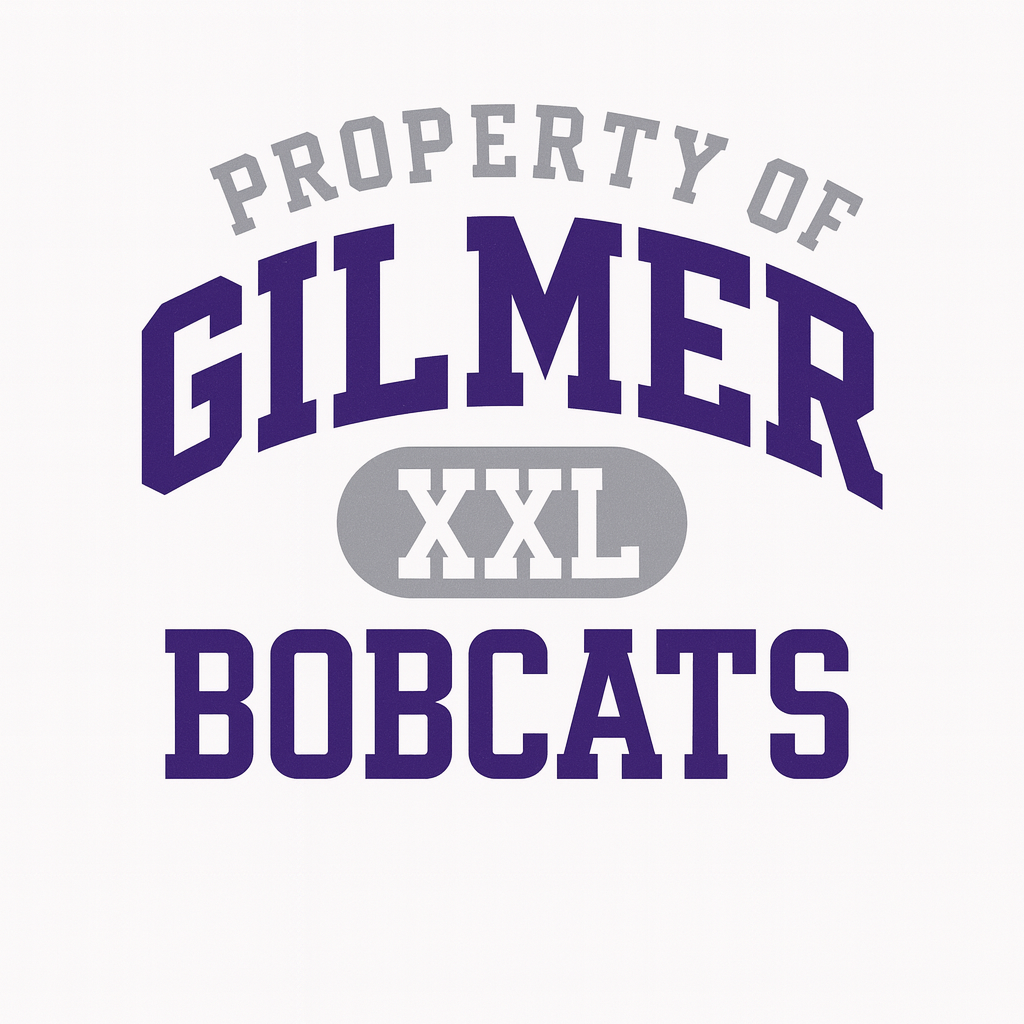 Gilmer Bobcats Property T-shirt