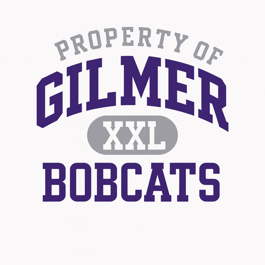 Gilmer Bobcats Property T-shirt