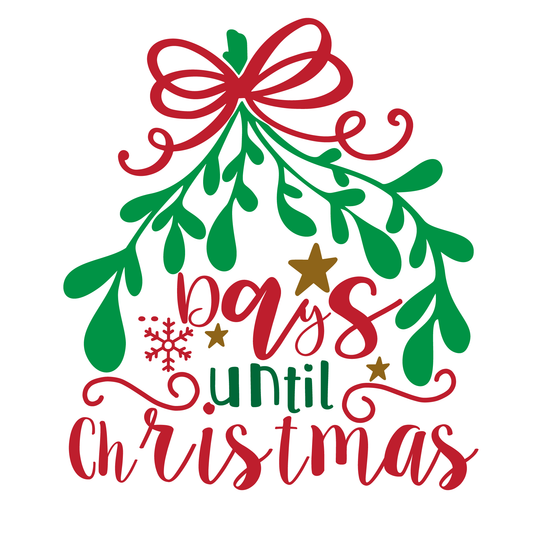 Countdown To Christmas T-shirt (White)