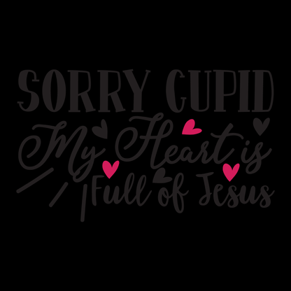 Heartfelt Message T-Shirt (Black version)