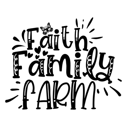 Faith Family Farm- Tee (White)