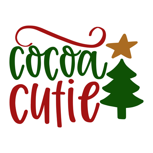 Cocoa Cutie Holiday T-shirt (White)