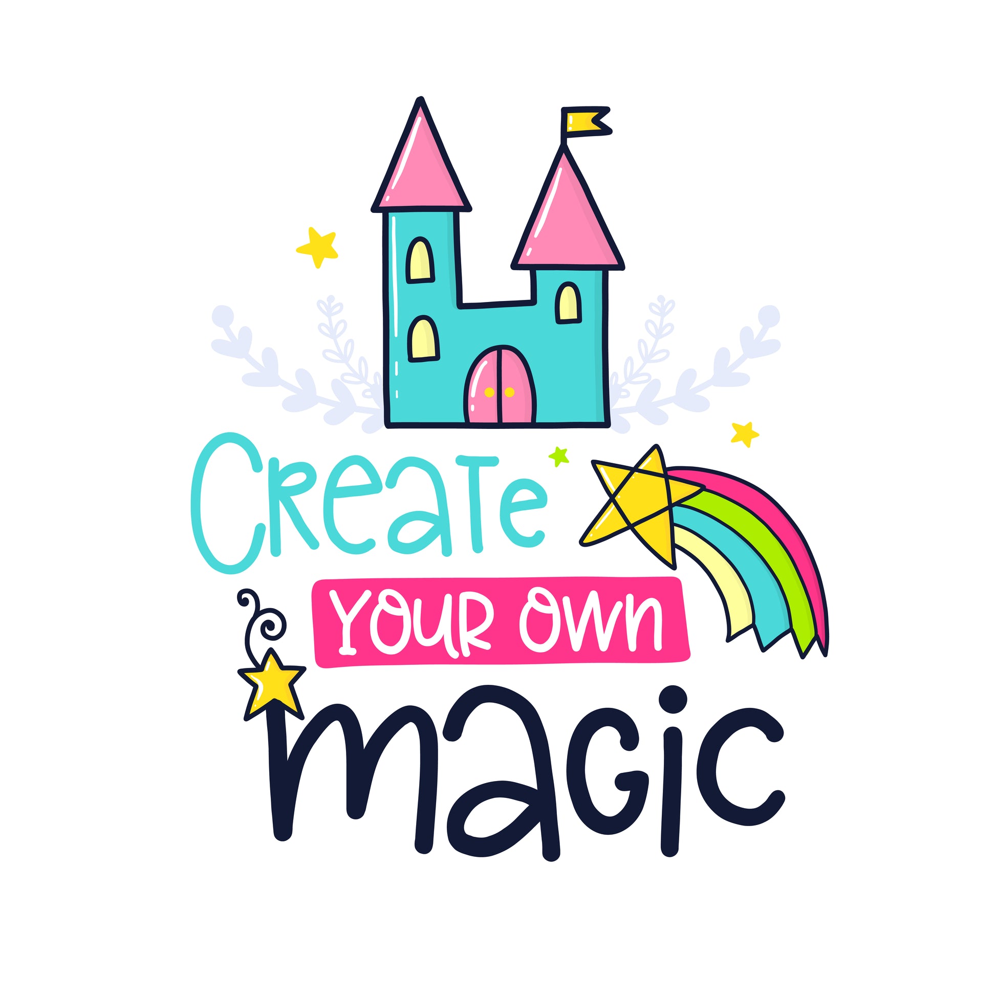 Create Your Own Magic T-shirt (White)