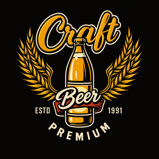 Craft Beer Premium Tee (Black)