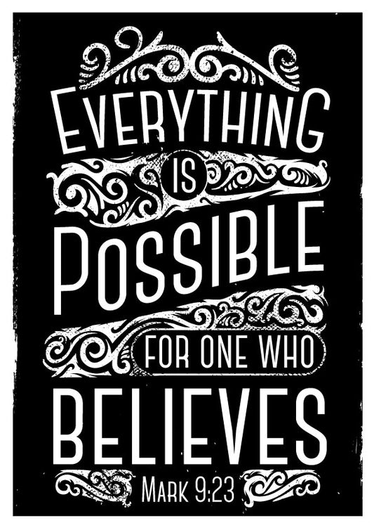 Inspiration T-shirt Design (Black)