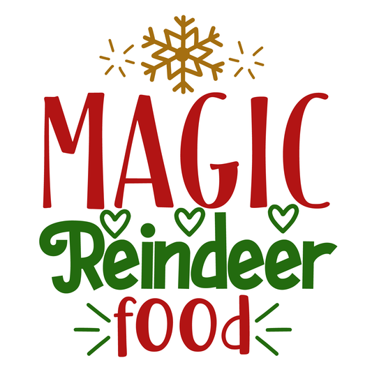 Magic Reindeer Food T-shirt (White)