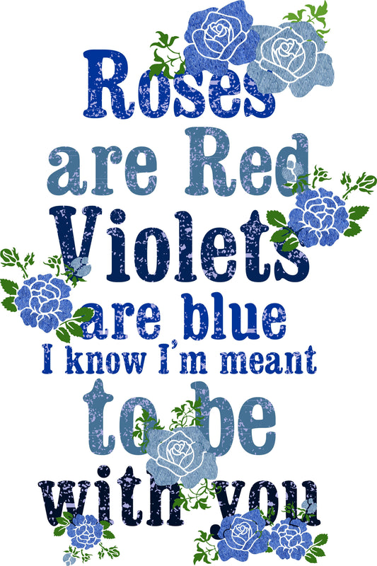 Romantic Floral Quote T-shirt (White)