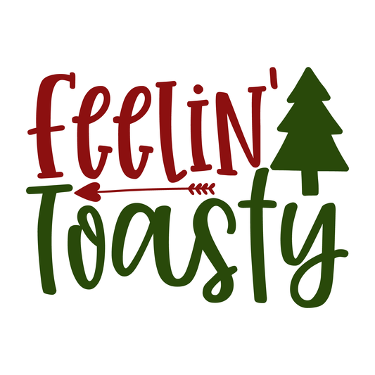 Feelin' Toasty Holiday Tee (White)