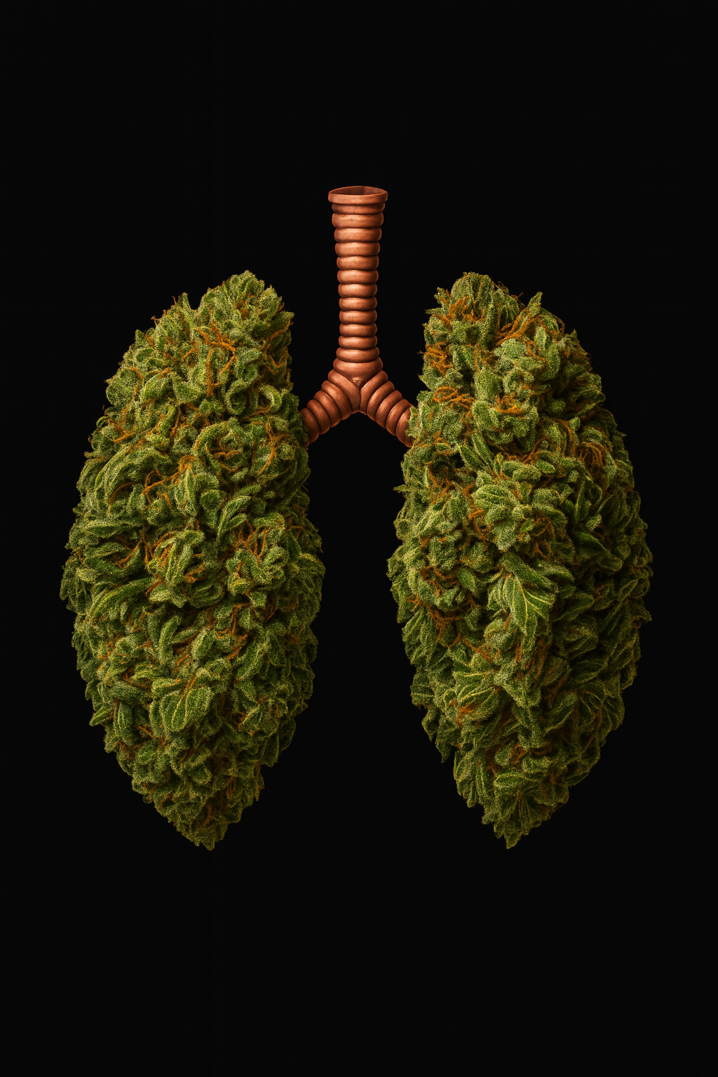 Unique Lungs Design T-shirt