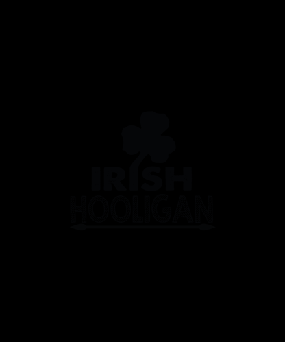 Irish Hooligan T-shirt (Black)