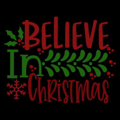 Believe In Christmas T-shirt (White)
