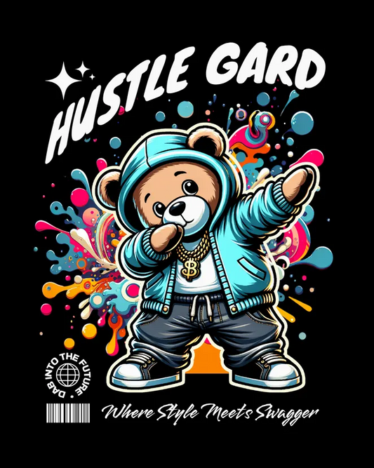 Hustle Gard Bear T-shirt