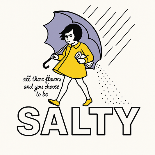 Salty Umbrella Girl T-shirt
