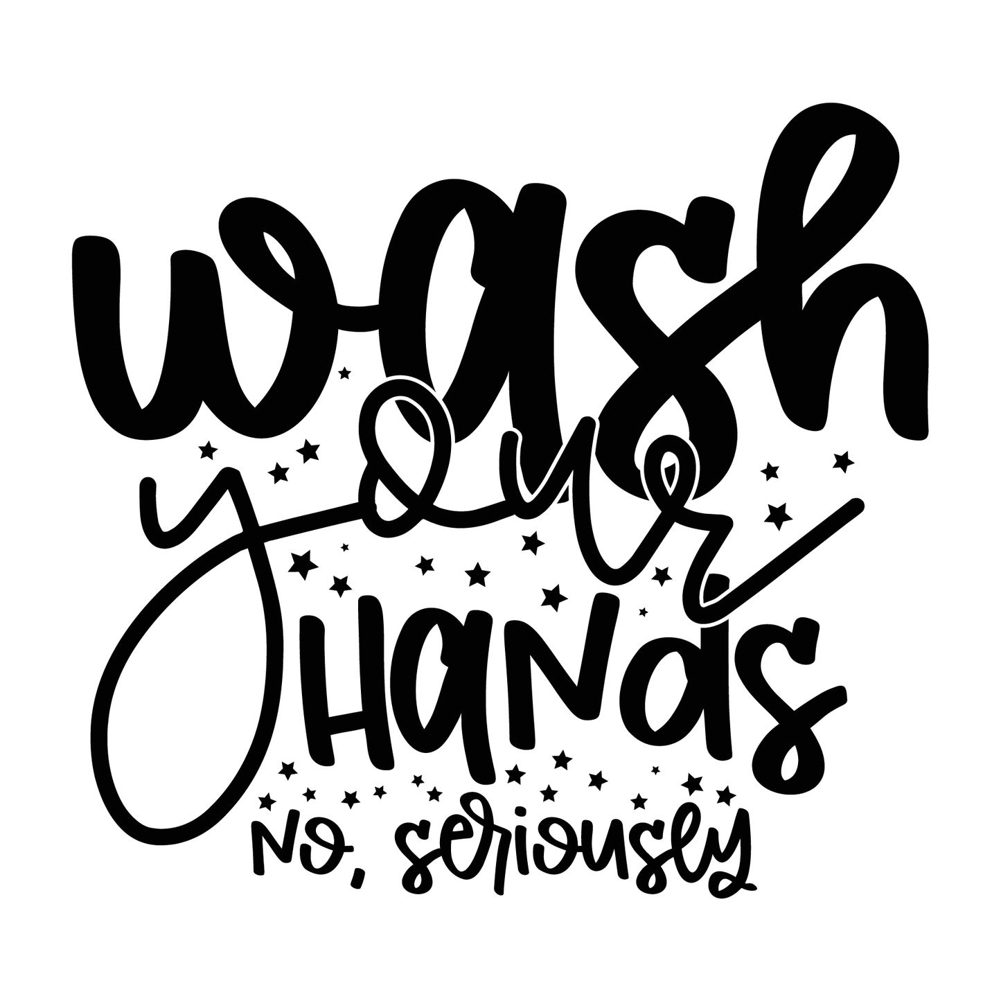 Wash Your Hands T-shirt (White)