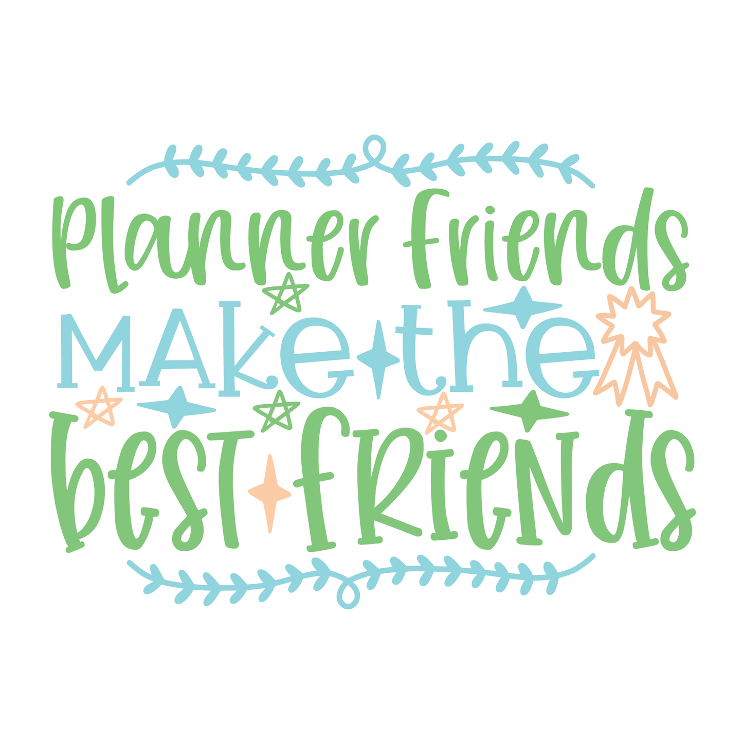 Planner Friends T-shirt (White)