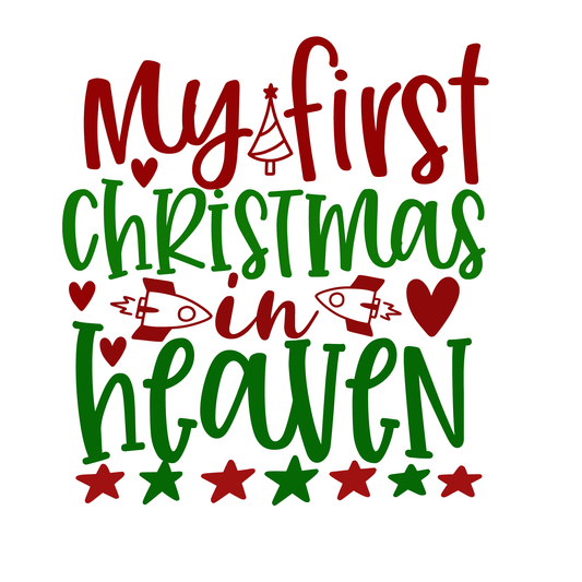 My First Christmas In Heaven (White)