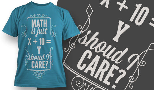 Math Humor Graphic Tee (Black)