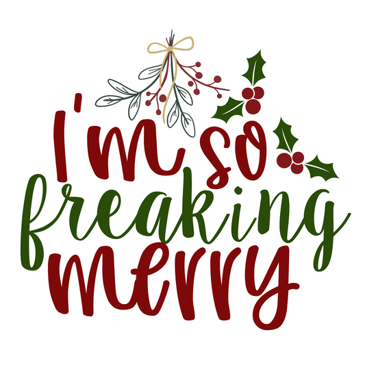 Merry Holiday T-shirt (White)