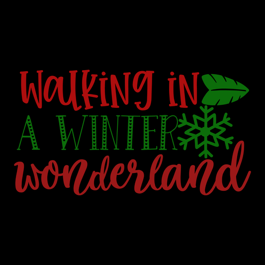 Walking In A Winter Wonderland (White)