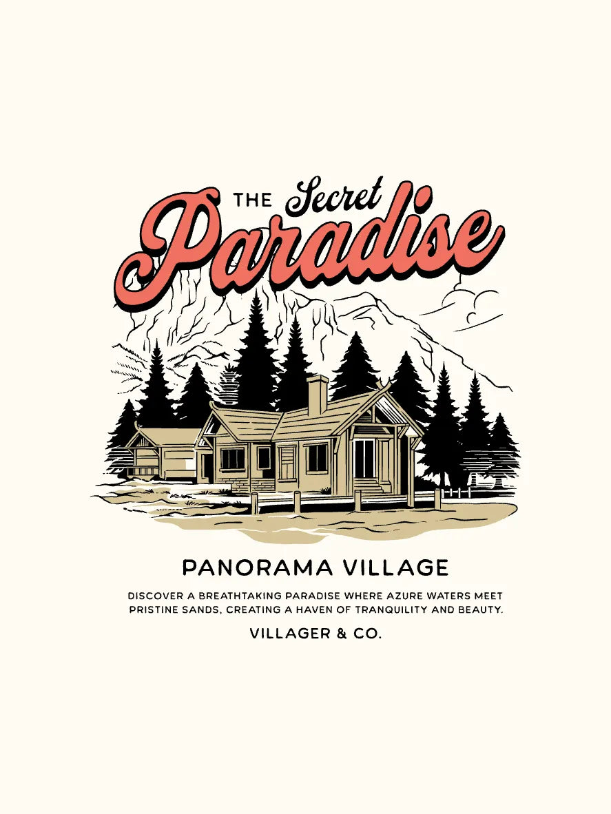 Secret Paradise T-shirt Design