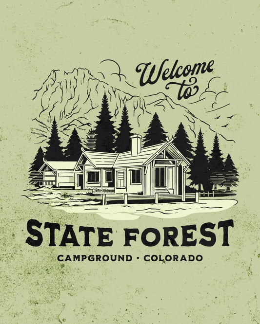 Welcome To State Forest T-shirt
