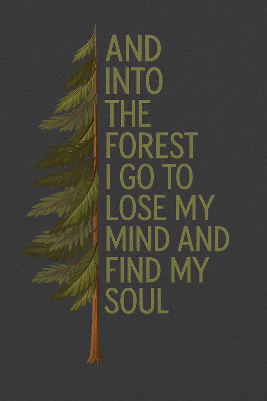 Into The Forest T-shirt (Black)