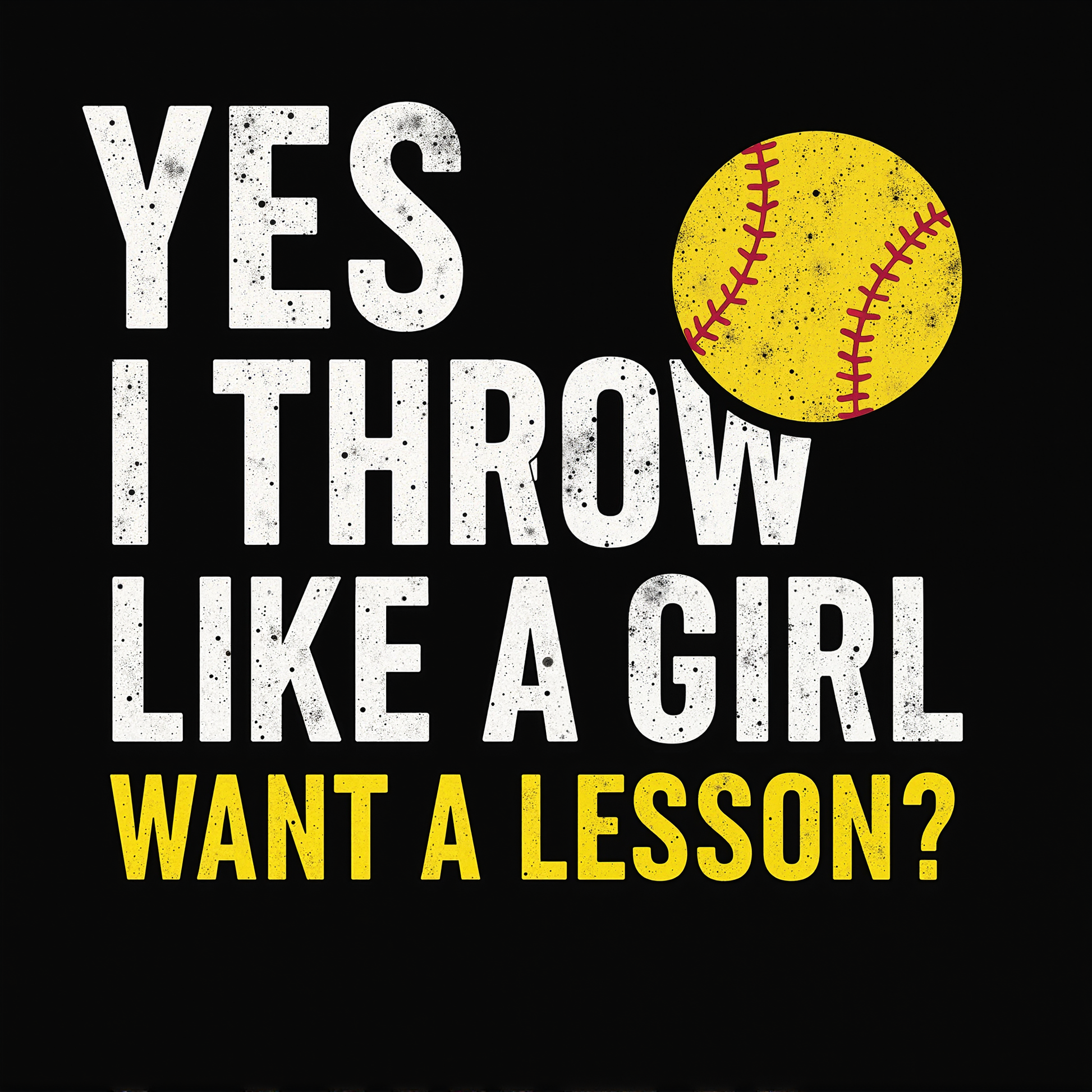 Throw Like A Girl T-shirt