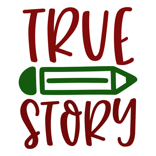 True Story Graphic Tee (White)